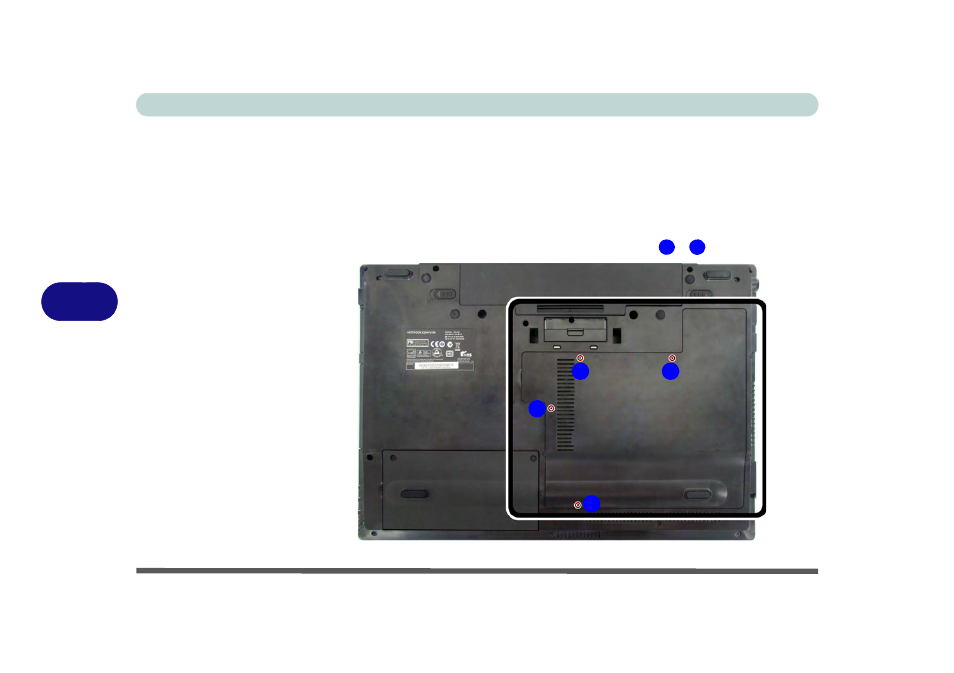 Upgrading the system memory (ram), Upgrading the system memory (ram) -8 | chiliGREEN T5110 User Manual | Page 116 / 204