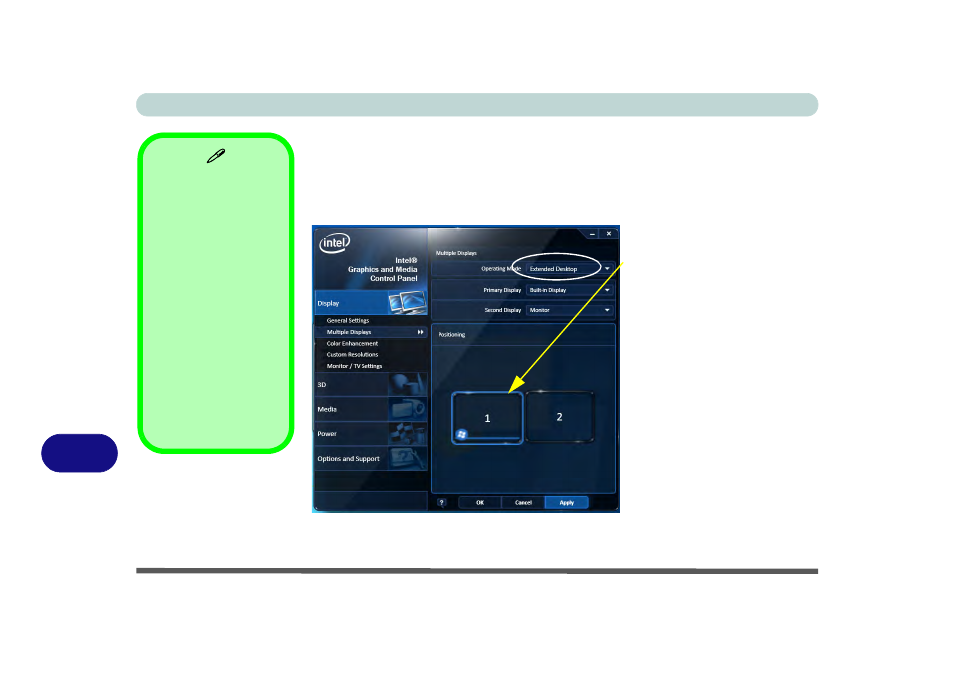 To enable extended desktop | chiliGREEN T5110 User Manual | Page 194 / 204