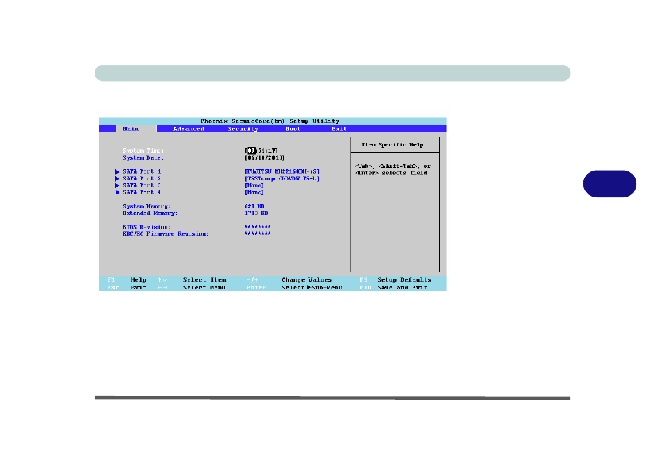 Main menu, System time & date (main menu), Main menu -9 system time & date (main menu) -9 | chiliGREEN T5110 User Manual | Page 95 / 204