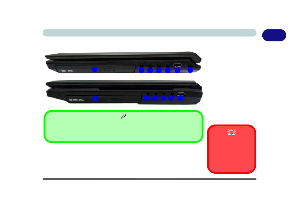 System map: right view, System map: right view -13 | chiliGREEN P150HM User Manual | Page 37 / 268