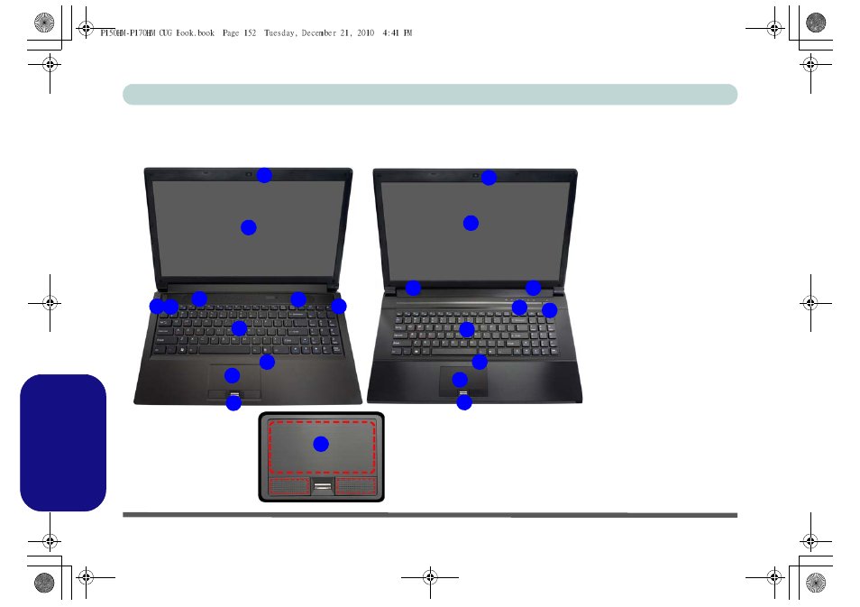 Italiano | Eurocom Clevo P150HM User Manual | Page 157 / 185