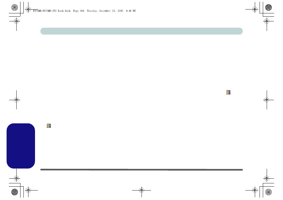 Lettore d’impronte digitali (opzione), Installazione del driver per l'impronta digitale, Registrazione utente | Italiano | Eurocom Clevo P150HM User Manual | Page 173 / 185