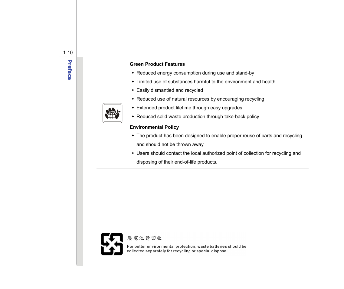 chiliGREEN MS-16F2 User Manual | Page 10 / 108