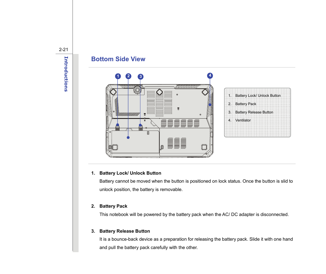 Bottom side view | chiliGREEN MS-16F2 User Manual | Page 43 / 108
