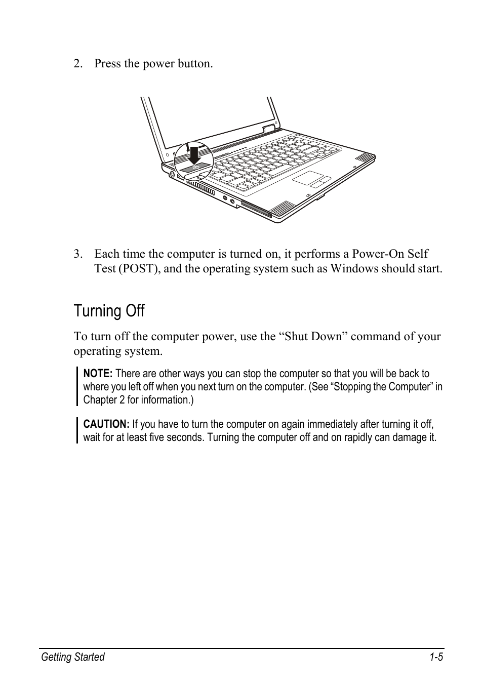 Turning off | chiliGREEN Mitac 9515 User Manual | Page 13 / 122