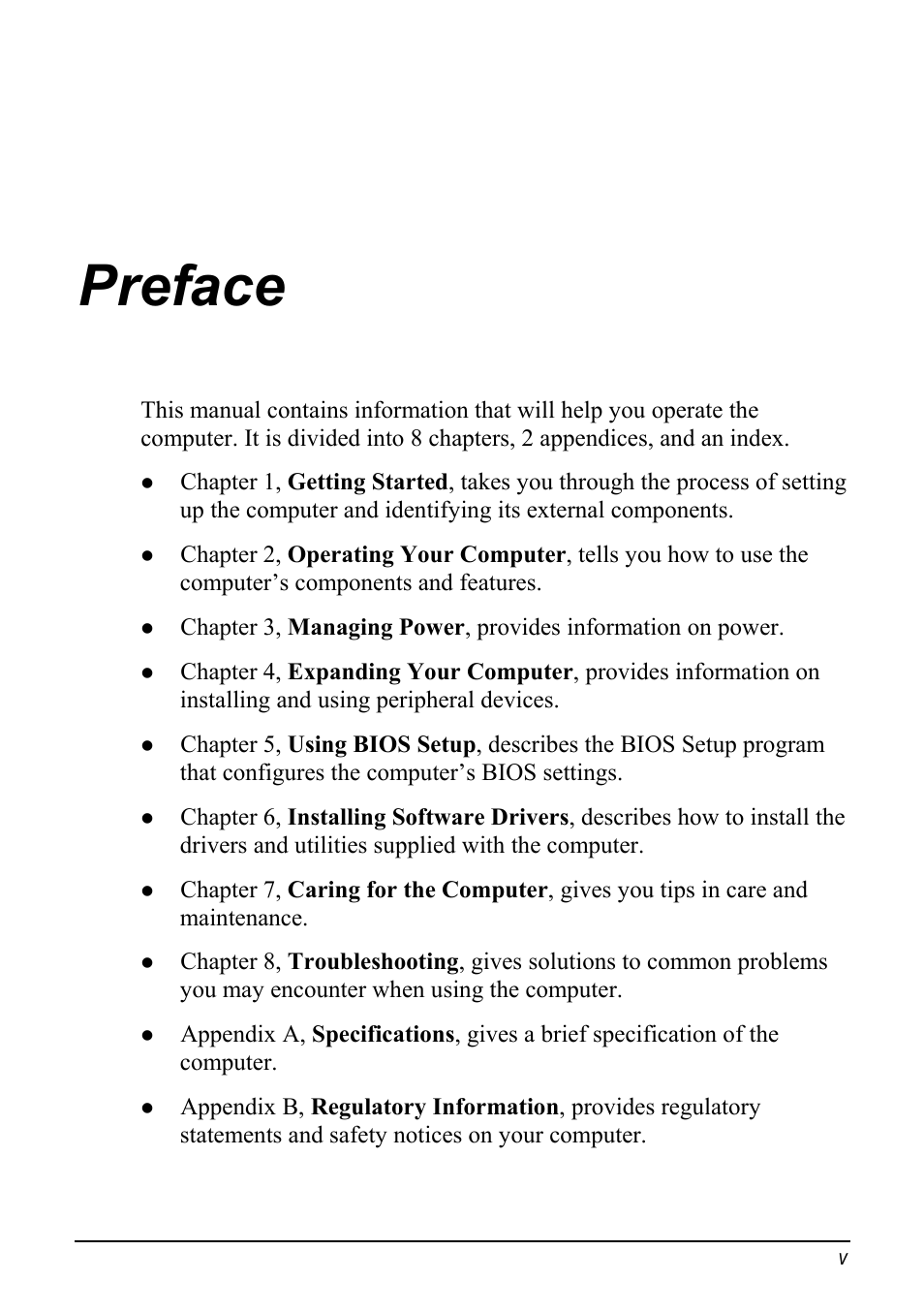 Preface | chiliGREEN Mitac 9515 User Manual | Page 7 / 122