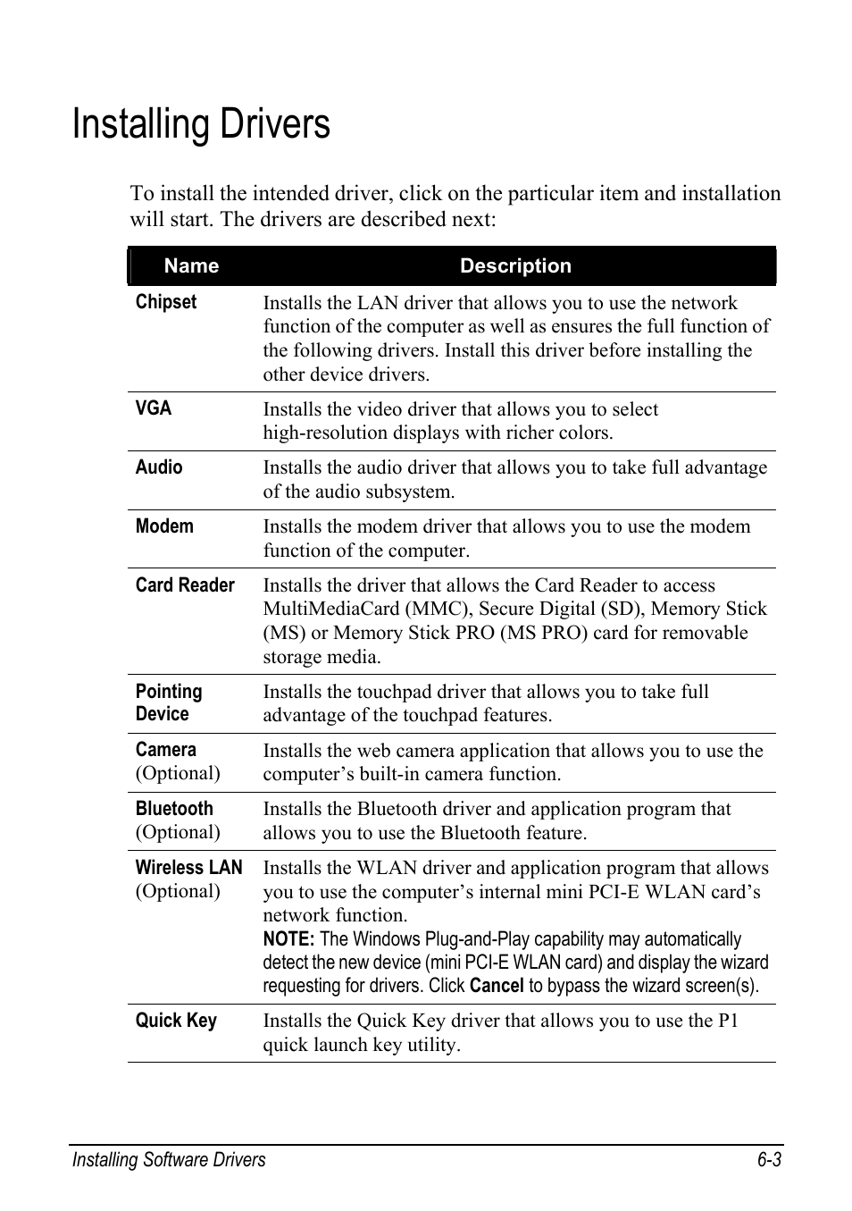 Installing drivers, Installing drivers -3 | chiliGREEN Mitac 9515 User Manual | Page 81 / 122