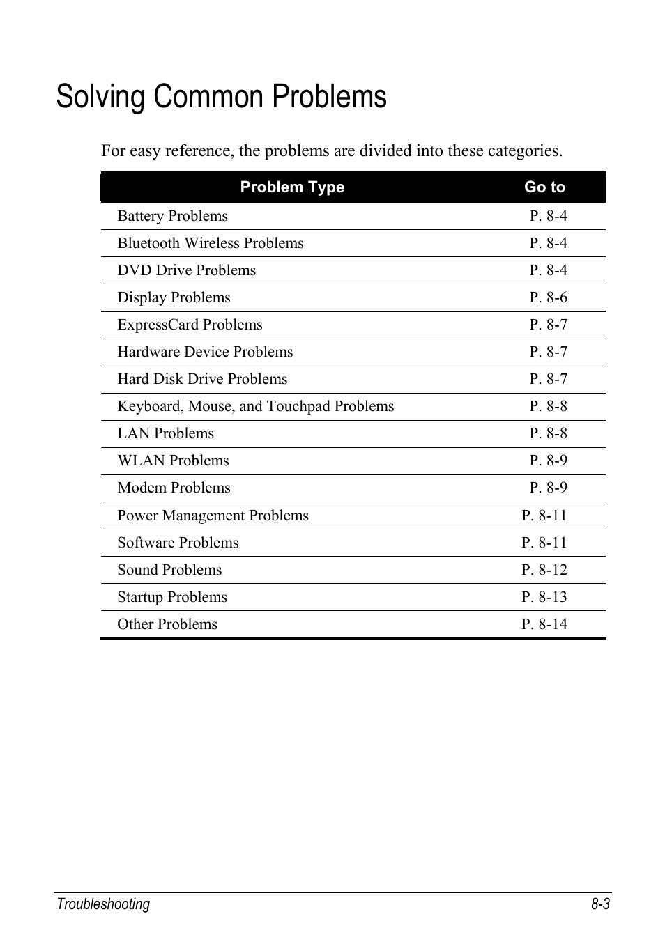 Solving common problems, Solving common problems -3 | chiliGREEN Mitac 9515 User Manual | Page 92 / 122