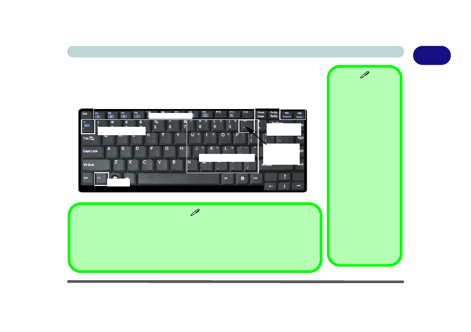 Keyboard, Keyboard -9 | chiliGREEN M860TU User Manual | Page 31 / 232