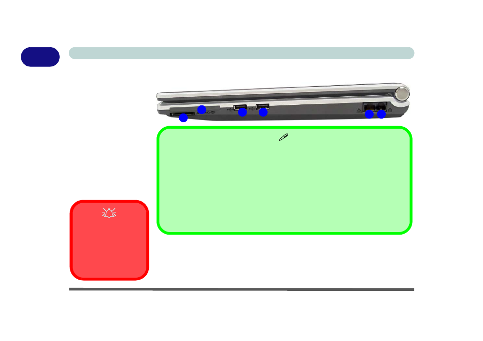 System map: right view, System map: right view -12 | chiliGREEN M860TU User Manual | Page 34 / 232