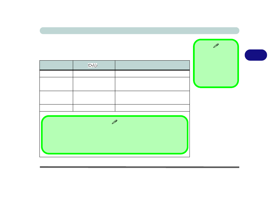 Resuming operation, Resuming operation -9 | chiliGREEN M860TU User Manual | Page 59 / 232