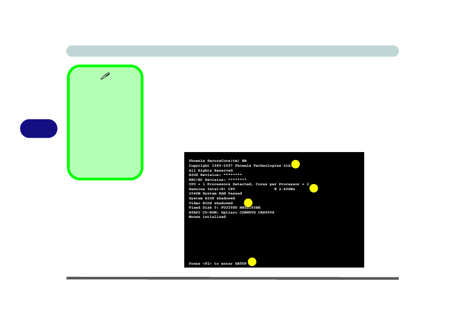 The power-on self test (post), The power-on self test (post) -2, Bios utilities 5 - 2 the power-on self test (post) | Figure 5 - 1 | chiliGREEN M860TU User Manual | Page 76 / 232