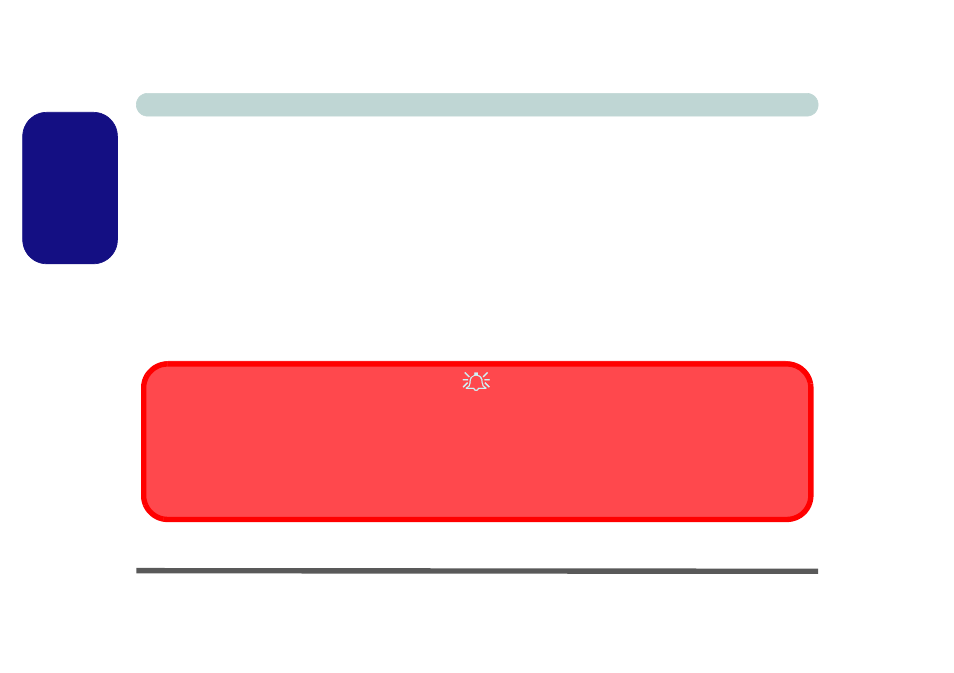 Battery precautions, English battery precautions | chiliGREEN M665JE User Manual | Page 12 / 206