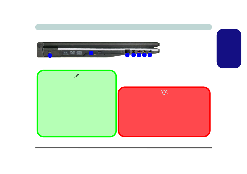 System map: left view, English | chiliGREEN M665JE User Manual | Page 23 / 206