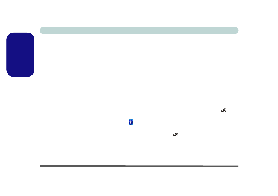 Bluetooth, Pc camera, English | chiliGREEN M665JE User Manual | Page 38 / 206