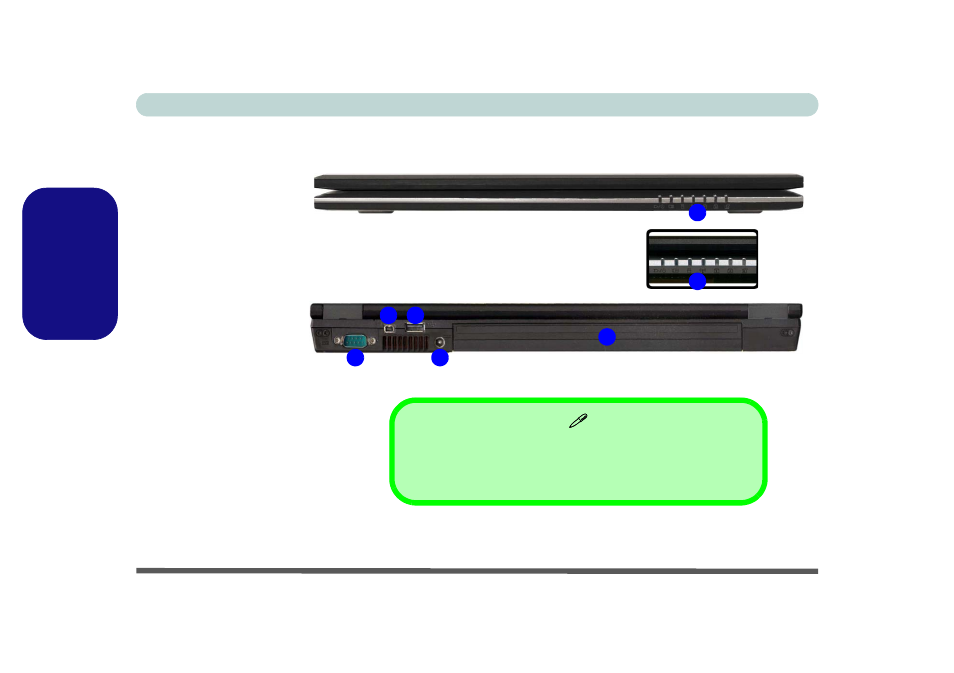 Systemübersicht: ansicht von vorne und rückansicht | chiliGREEN M665JE User Manual | Page 62 / 206