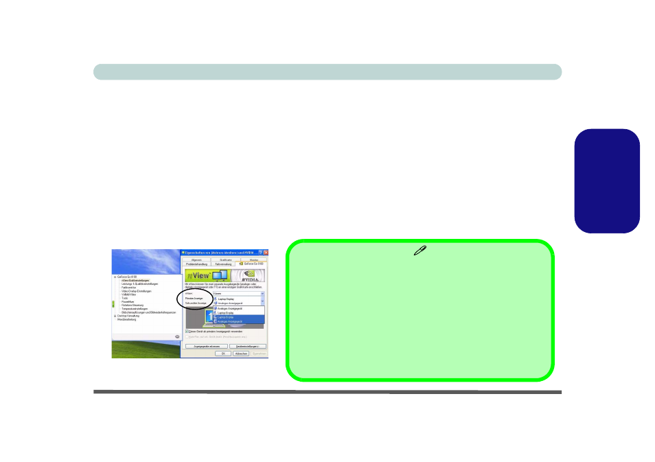 Anschließen anderer anzeigegeräte, Deutsche | chiliGREEN M665JE User Manual | Page 69 / 206