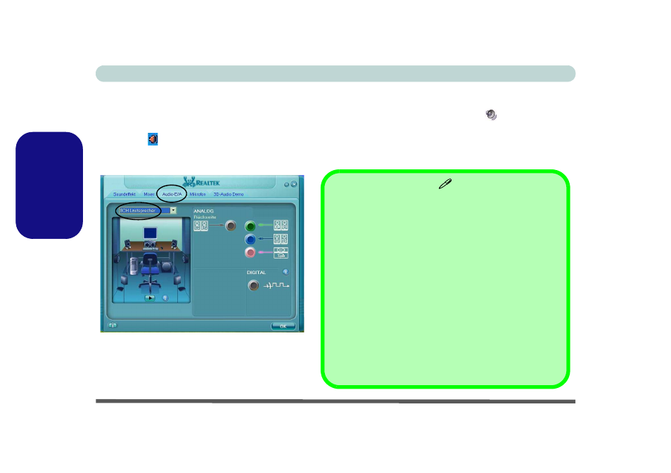 Audiofunktionen, De uts c he | chiliGREEN M665JE User Manual | Page 70 / 206