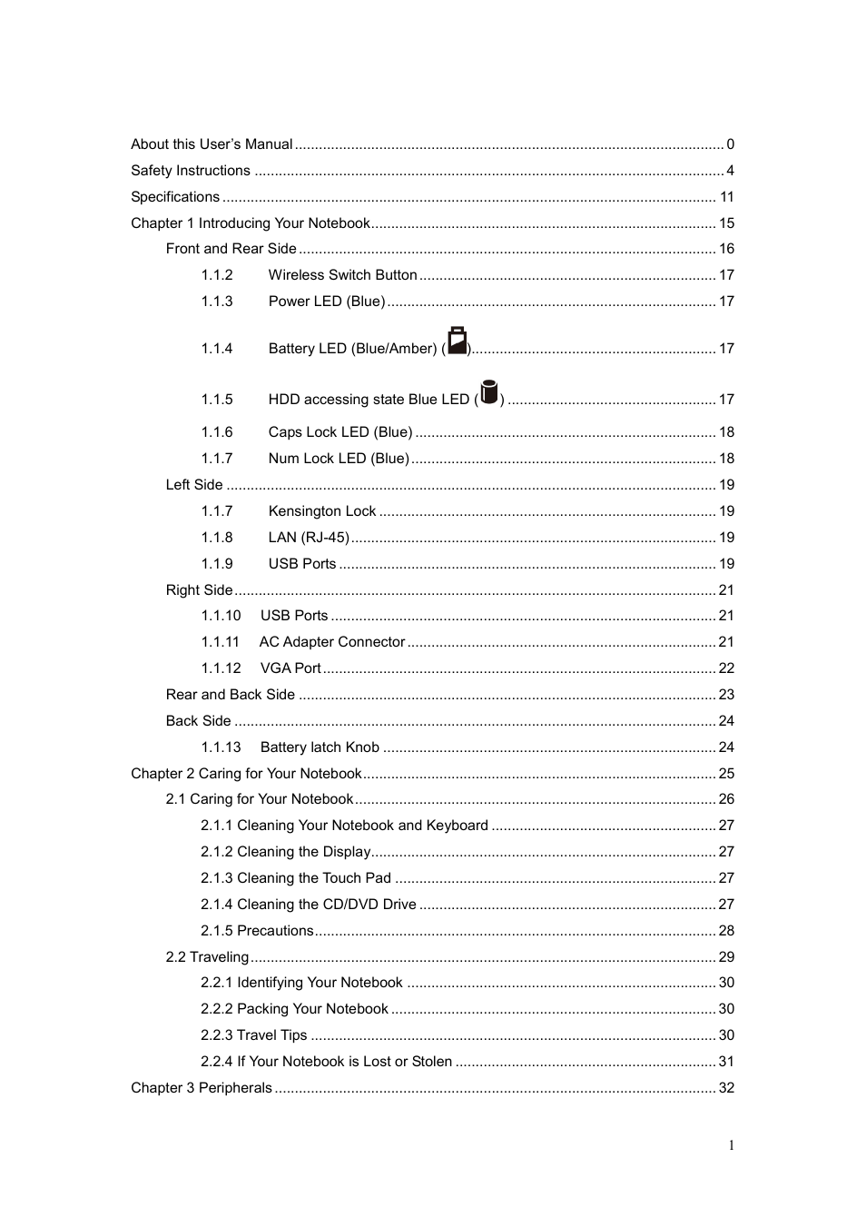 chiliGREEN CBL21 User Manual | Page 2 / 68