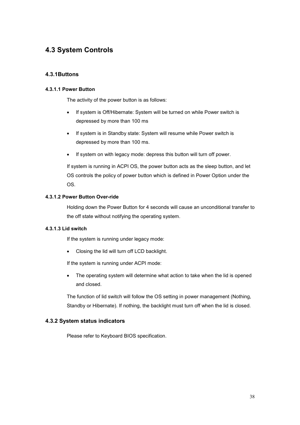 3 system controls | chiliGREEN CBL21 User Manual | Page 39 / 68