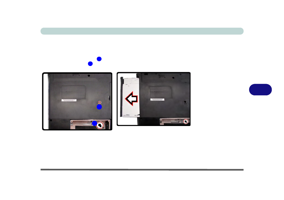 Upgrading the optical (cd/dvd) device | chiliGREEN C5500Q User Manual | Page 104 / 191