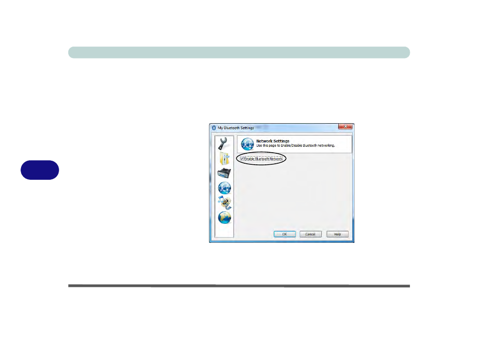 Bluetooth networking setup | chiliGREEN C5500Q User Manual | Page 139 / 191