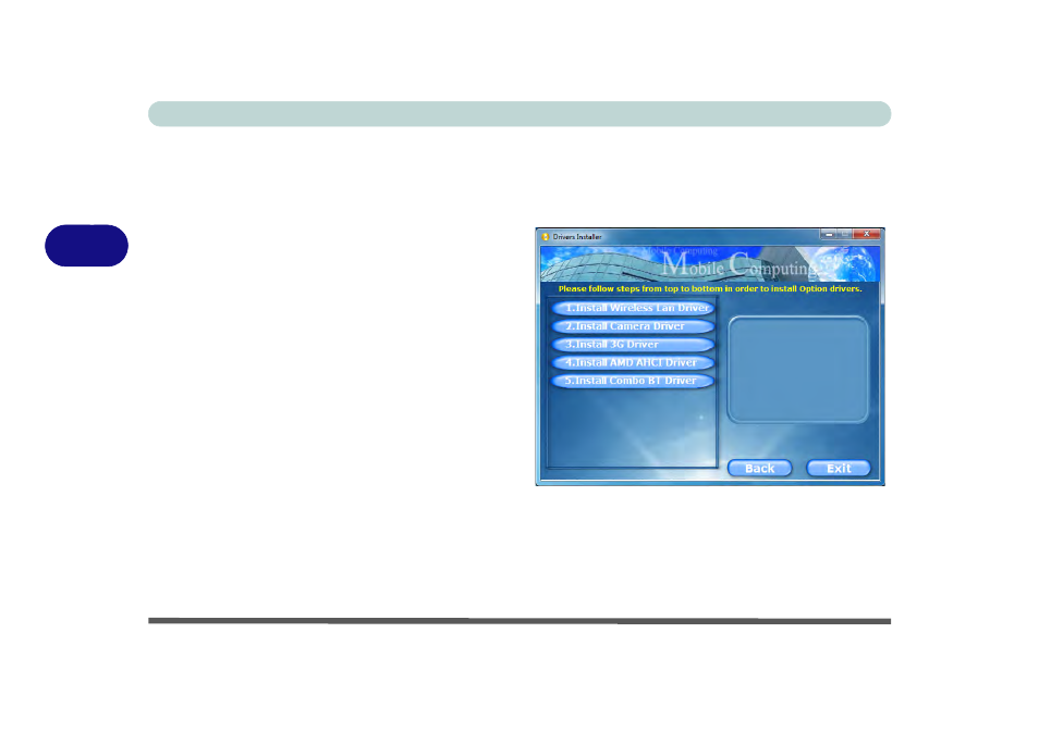 Windows experience index, Optional drivers | chiliGREEN C5500Q User Manual | Page 81 / 191