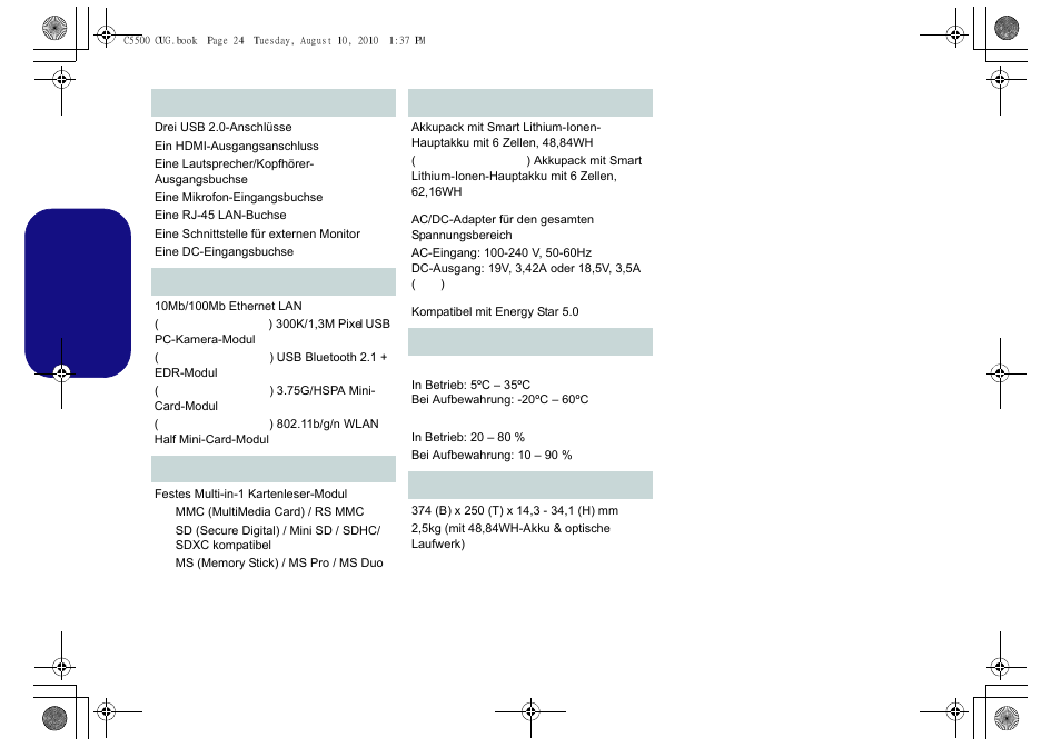 Deutsch | chiliGREEN C5500Q User Manual | Page 26 / 62