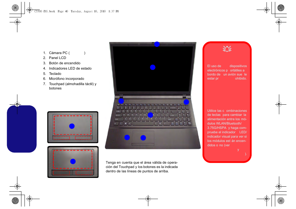 Español | chiliGREEN C5500Q User Manual | Page 42 / 62