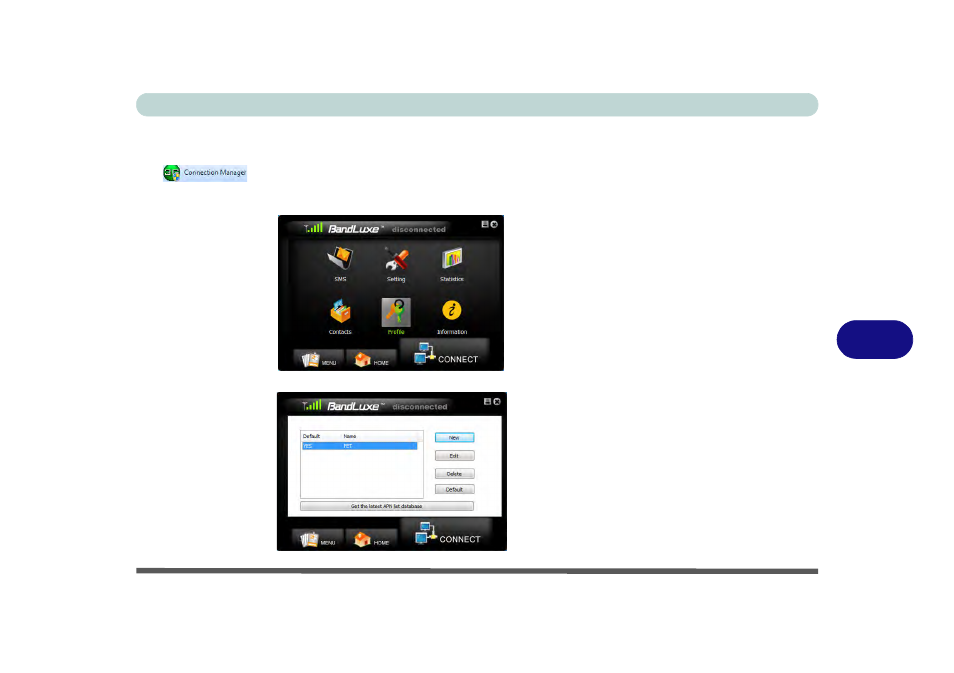 Creating a profile, Creating a profile -41 | chiliGREEN B5130 User Manual | Page 161 / 248