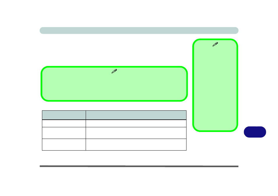 Display devices & options, Bdisplay devices & options | chiliGREEN B5130 User Manual | Page 225 / 248