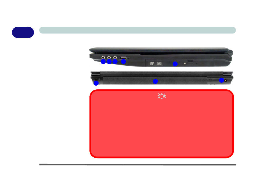 System map: right & rear views, System map: right & rear views -14 | chiliGREEN B5130 User Manual | Page 38 / 248
