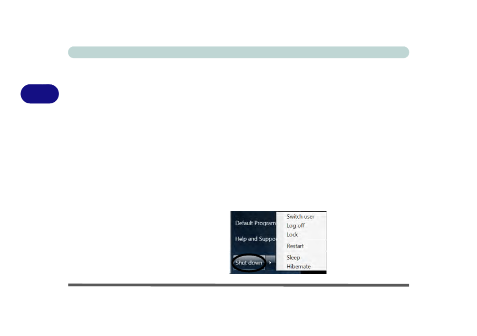Hibernate, Shut down, Hibernate -8 shut down -8 | chiliGREEN B5130 User Manual | Page 70 / 248