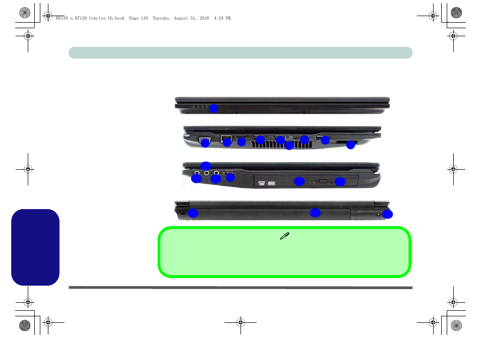 Italiano | chiliGREEN B5130 User Manual | Page 142 / 164