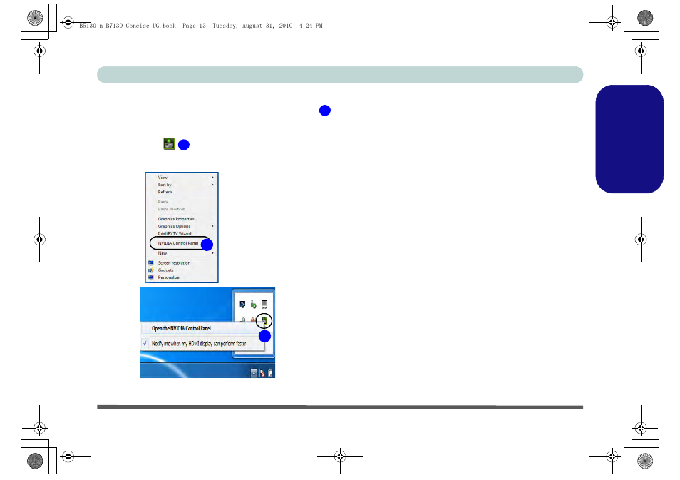 Display devices & options, Engl ish | chiliGREEN B5130 User Manual | Page 17 / 164