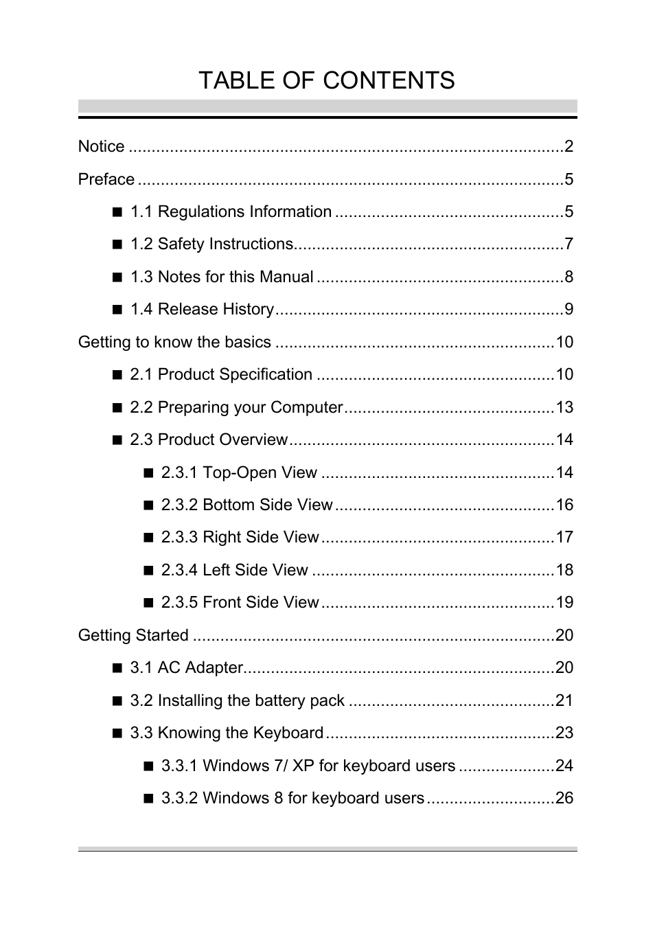 chiliGREEN A15CR03 User Manual | Page 3 / 43