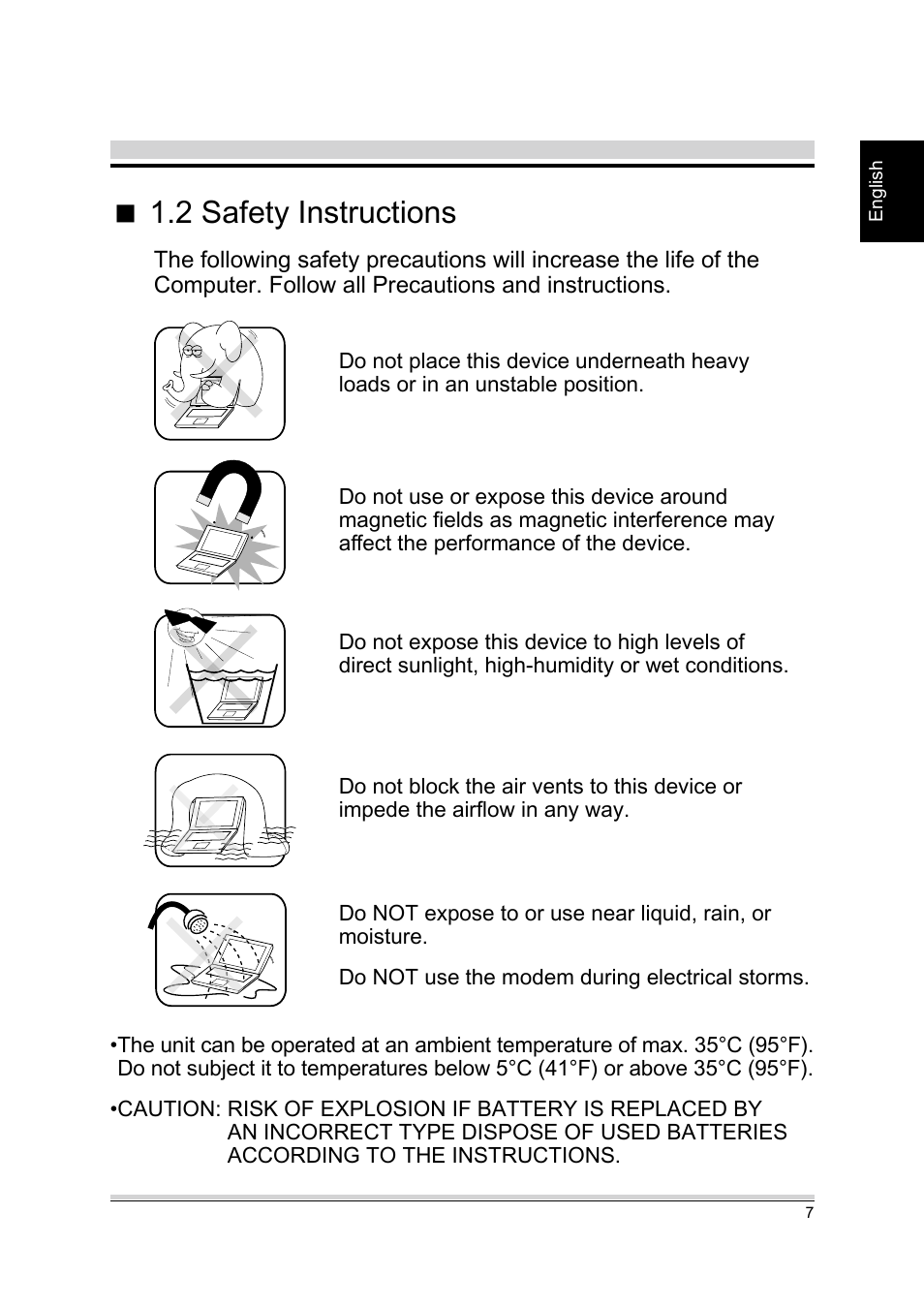 Safety instructions, 2 safety instructions | chiliGREEN A15CR03 User Manual | Page 7 / 43