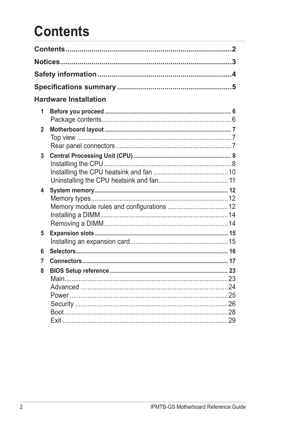 chiliGREEN IPMTB-GS User Manual | Page 2 / 30