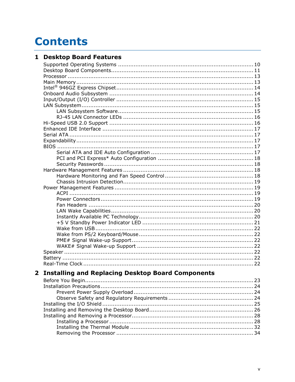 chiliGREEN D946GZTS User Manual | Page 5 / 76