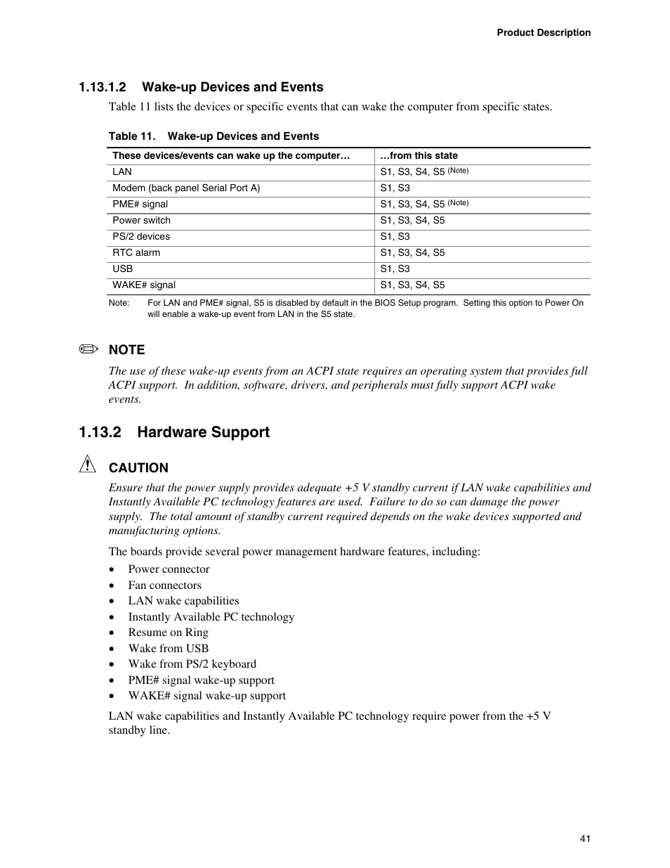 2 hardware support | chiliGREEN D915PGNL User Manual | Page 41 / 107