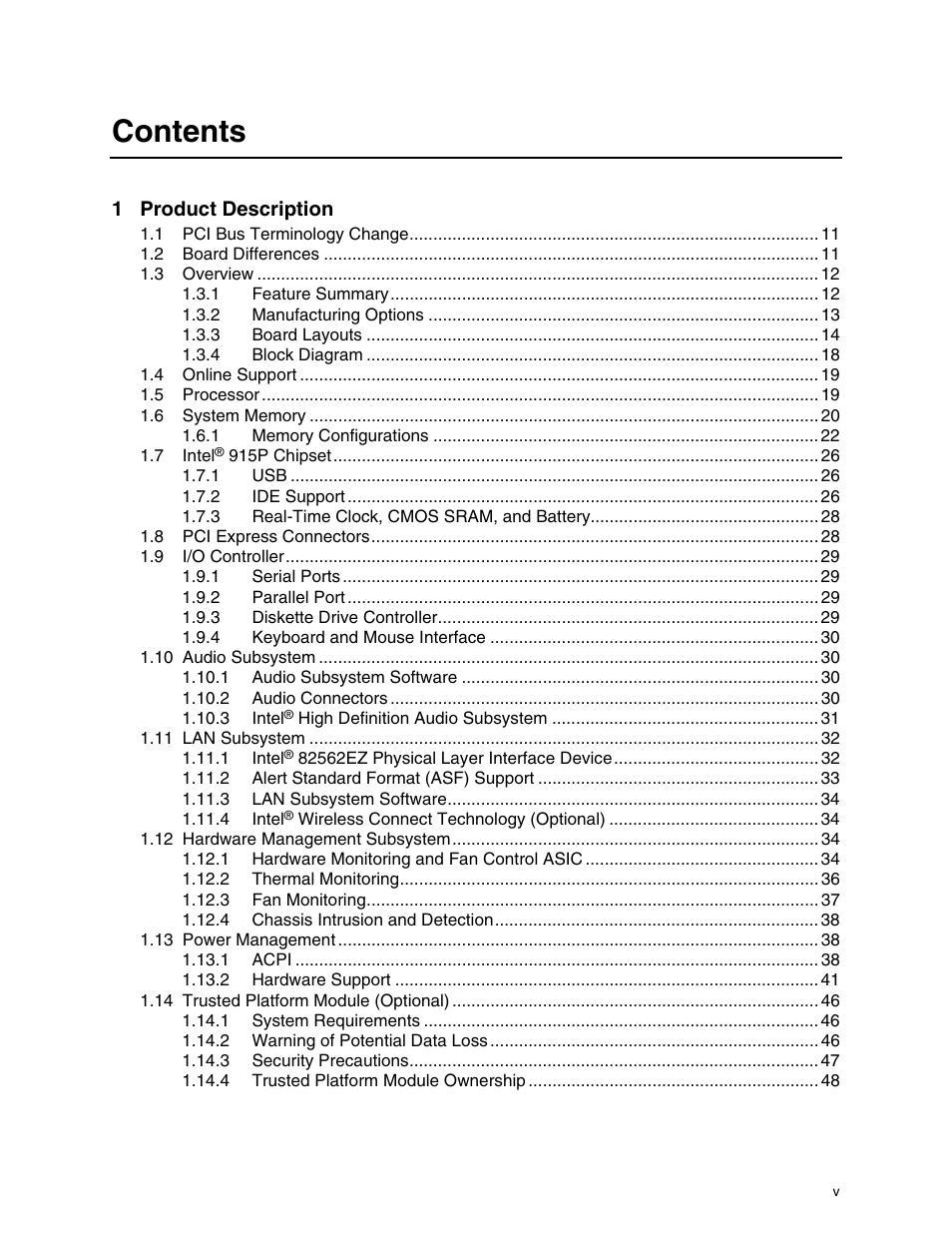 chiliGREEN D915PGNL User Manual | Page 5 / 107