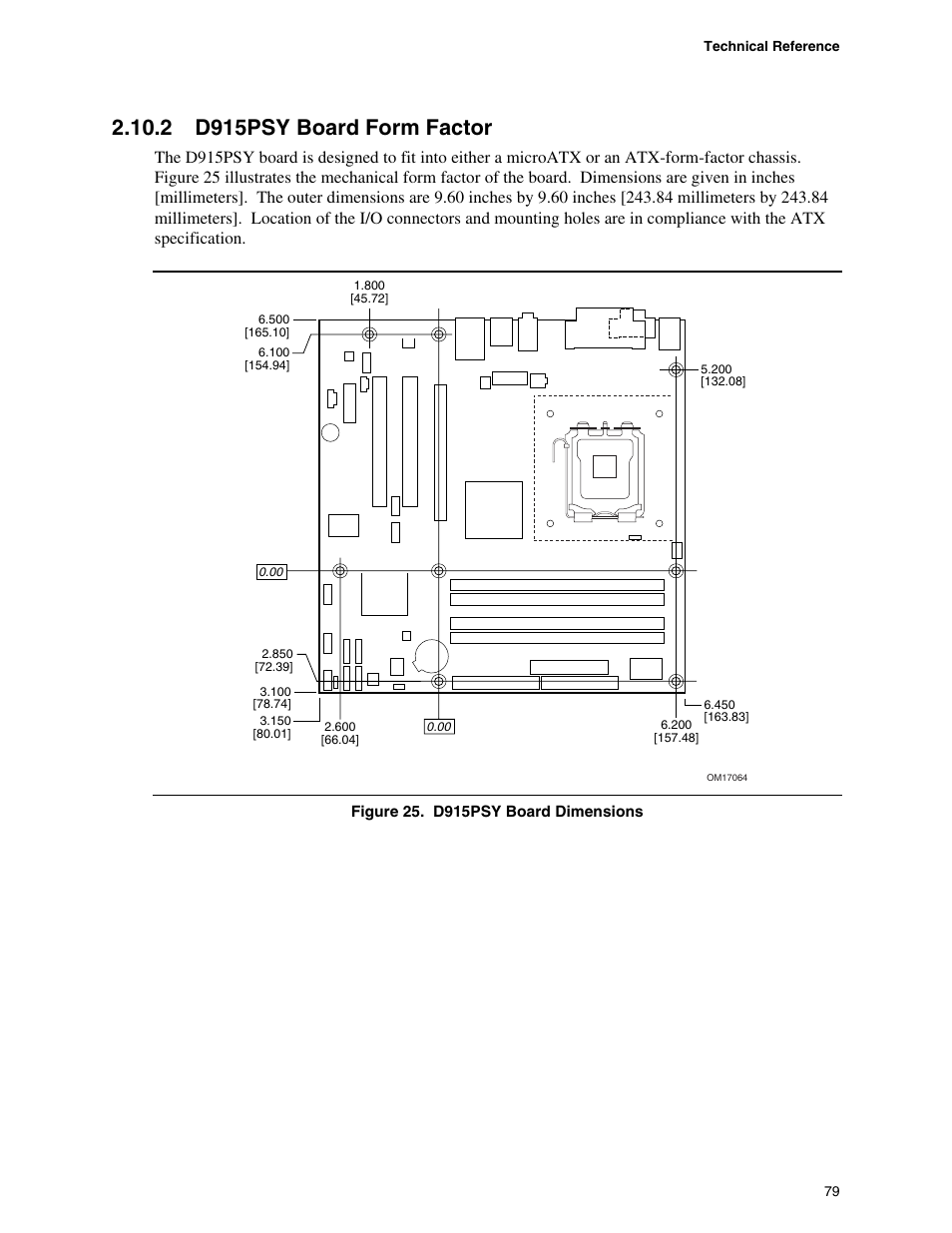 2 d915psy board form factor | chiliGREEN D915PGNL User Manual | Page 79 / 107