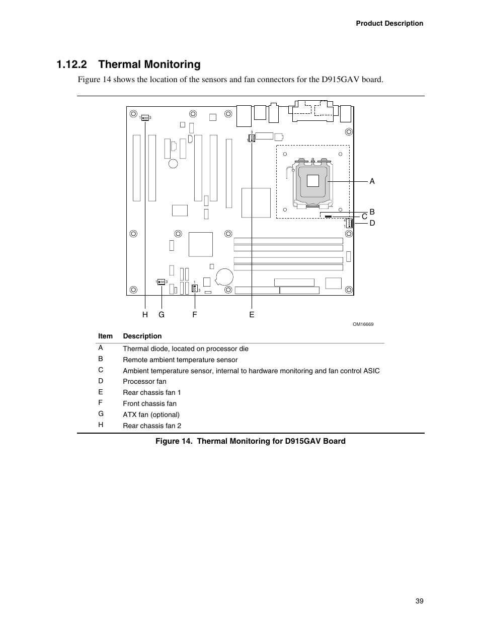 2 thermal monitoring | chiliGREEN D915GAGL User Manual | Page 39 / 106