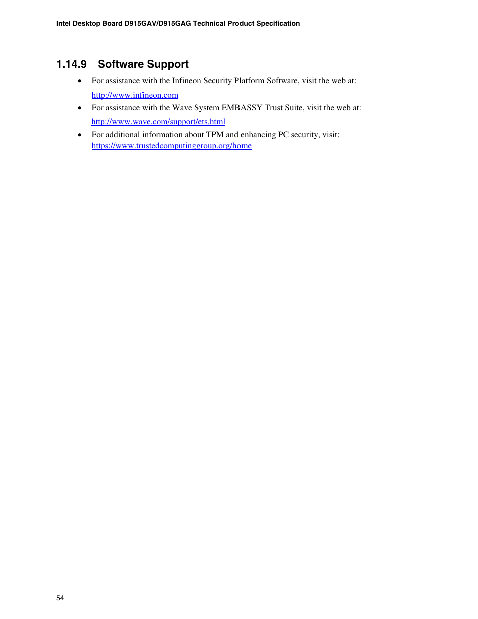 9 software support | chiliGREEN D915GAGL User Manual | Page 54 / 106