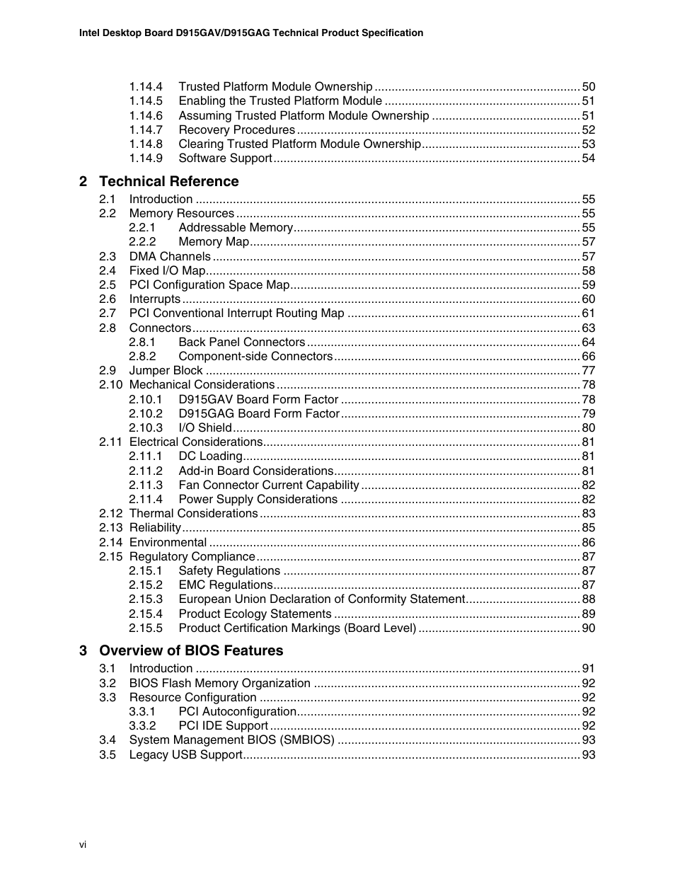 chiliGREEN D915GAGL User Manual | Page 6 / 106