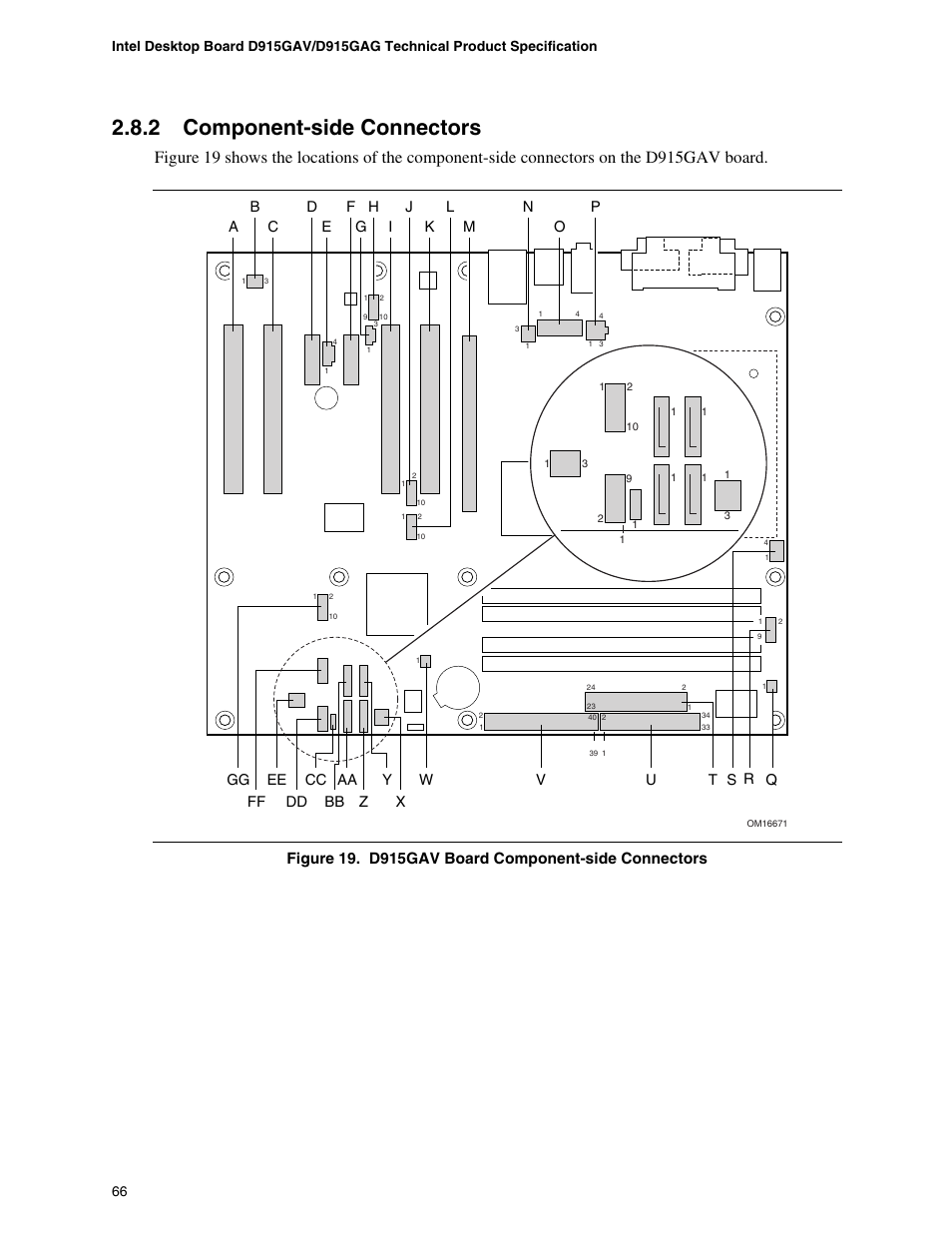 2 component-side connectors | chiliGREEN D915GAGL User Manual | Page 66 / 106