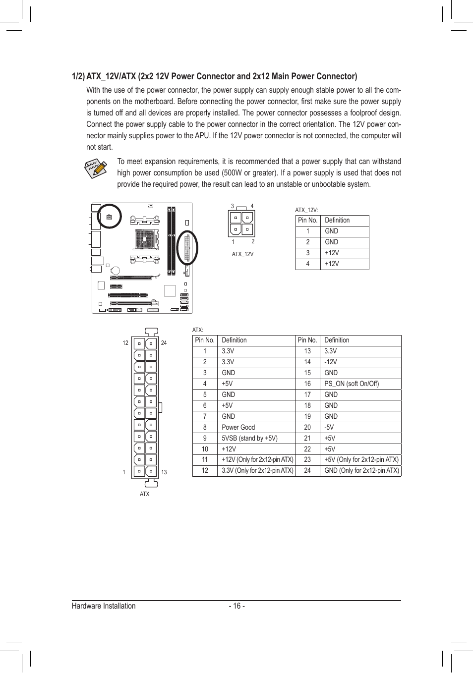 chiliGREEN GA-A75M-S2V User Manual | Page 16 / 44