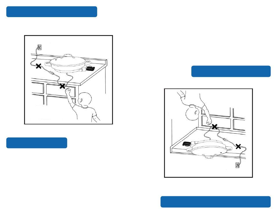 This appliance is for household use only, Instruccionesde cablecorto | Aroma Housewares AFP-1600S User Manual | Page 4 / 14