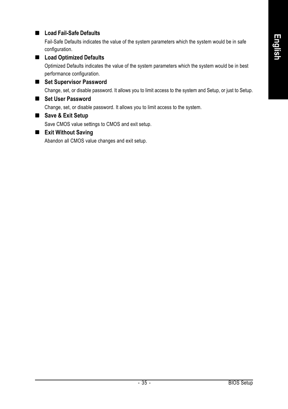 English | chiliGREEN GA-8I945P Duo Graphic User Manual | Page 35 / 88