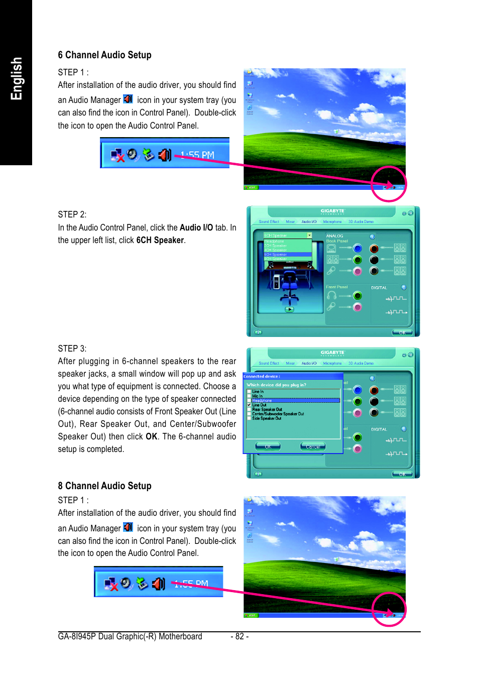 English | chiliGREEN GA-8I945P Duo Graphic User Manual | Page 82 / 88